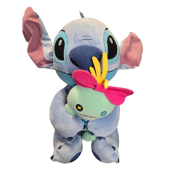 Disney Lilo & Stitch 23" Plush Stitch Hugging Scrump Doll Stuffed Toy - Picture 2 of 9
